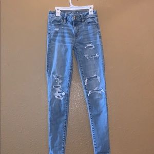 American Eagle Size 0 Regular Hi-Rise Jegging Jean